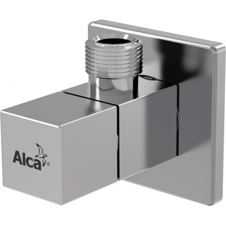 Вентиль угловой Alcaplast ARV002 квадратный
